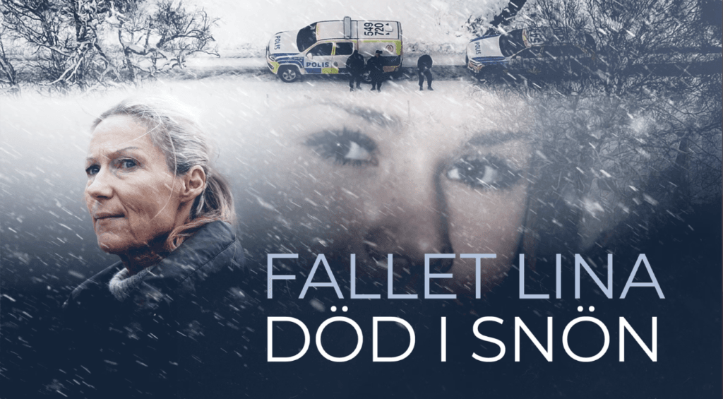 Illustration från NRK-dokumentären «Barbeint i snøen».