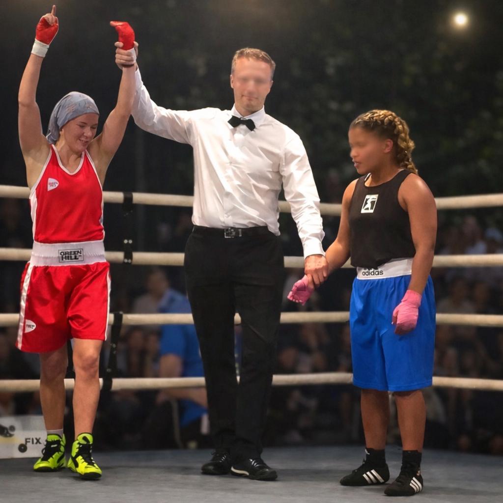 Lina Jacqueline Bryant, känd som Jacqueline och Jackie i delar av boxningsmiljön, efter match för Oslo Bokseklubb 2015. Hon drömde om en professionell boxningskarriär, tog flera guldmedaljer och var länge obesegrad fram till NM, där hon tog silvermedalj.